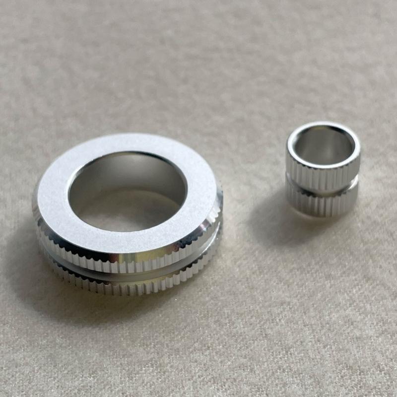 Metall-Scrollrad und langlebiges Aluminium für 2S Wireless Mouse, Anpassung von Hauptrolle und Seitenrad