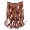 Luxurious Women Hair Extensions Long Wavy Synthetic Hairpiece 45cm For Effortless Elegance