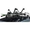 Terzo (by PIAA) Ski/Snowboard Carrier Attachment, Gullwing, Extra, Metal Silver, Double-Opening, with Lock, ES152, Holds 4 Snowboards or 6 Skis