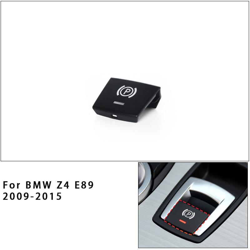 For BMW Z4 Electronic Handbrake Switch Button E89 Center Console Handbrake P Button Cover Parking Switch Button 2009-2015