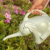 Cute Plastic Elephant Shape Watering Pot Can Plant Outdoor Irrigation Gardening Tools Equipment Garden Supplies Home Accessories