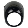 16-18cm Motorcycle Headlight Fairing Round Retro Cafe Motorbike Head Light Mask Front Cowl Fork Mount For Retro Cafe