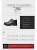 Herren Winter Wasserdicht Rutschfest Lederschuhe für Senioren - Warm, Samtgefüttert, Verdickt für Mittelalte und Ältere.