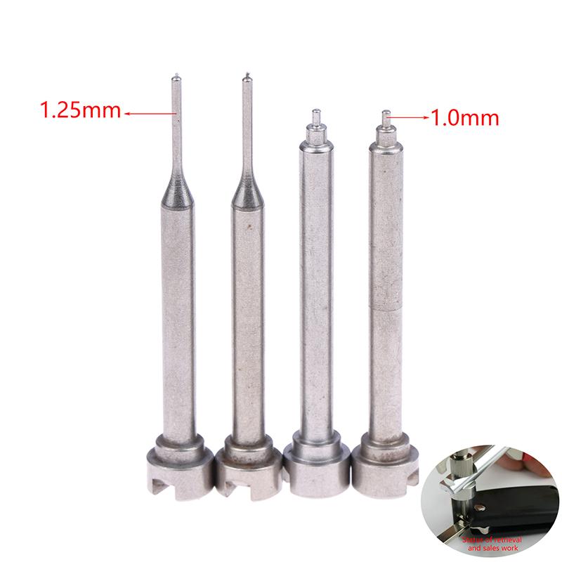 3Pcs 1.0/1.25Mm For Huk Folding Key Split Replacement Pin Folding Key Remote Control Pin Pliers Tool