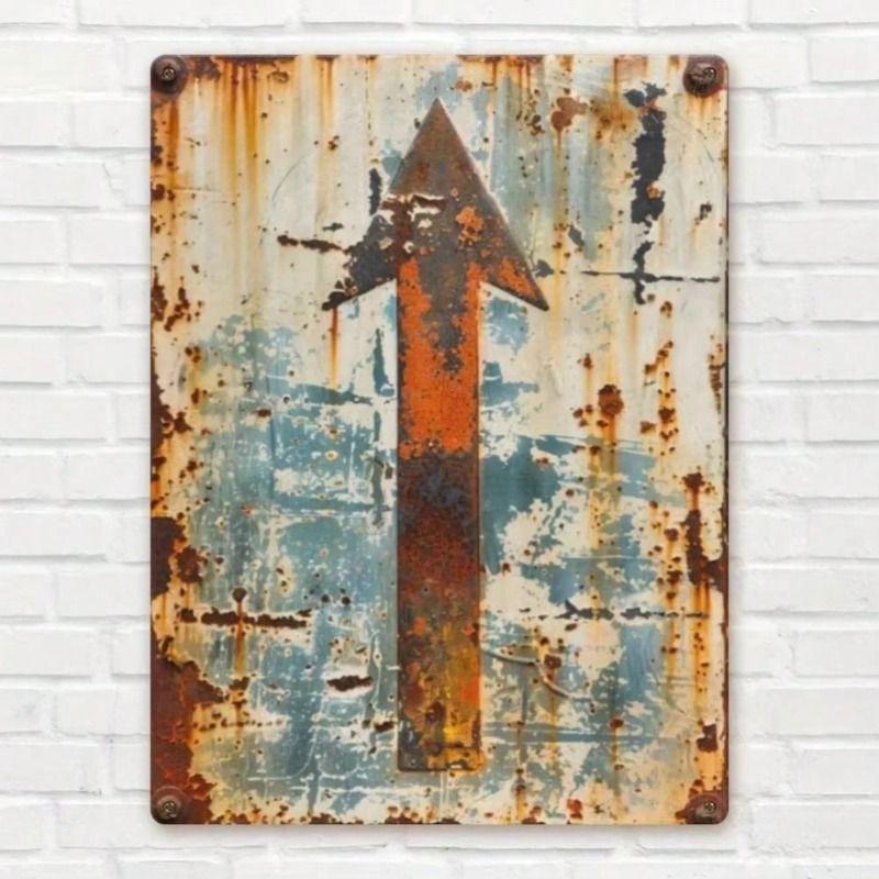Decorative Metal Wall Sign 20x30cm Tin Sign Vintage Art