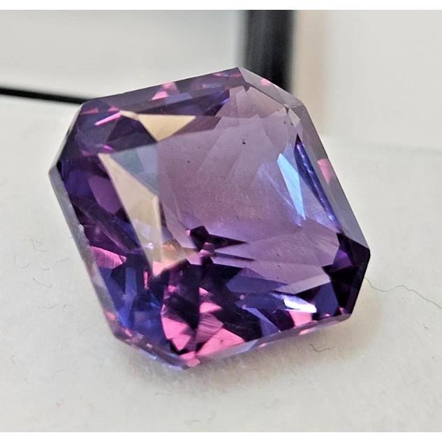 6-7 Ct Natural Alexandrite Color Changing Square Cut Fabulous Loose Gemstone