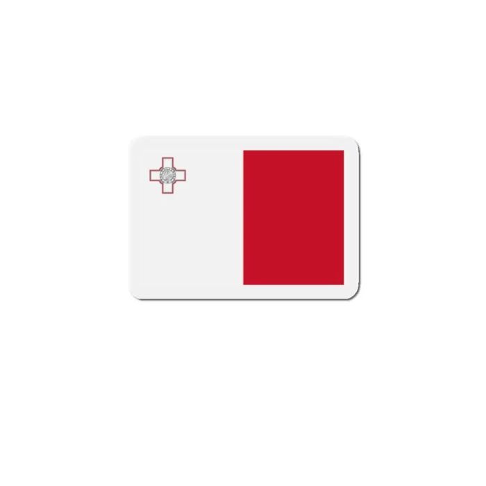 Aimant Drapeau Malte - Multicolore - 8 Cm - 50 Pièces - Résine Synthétique - Mixte