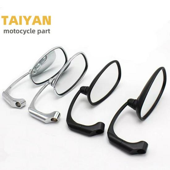 Universal Retro Electric Motorcycle Rearview Mirror for Harley & Yamaha (22mm)