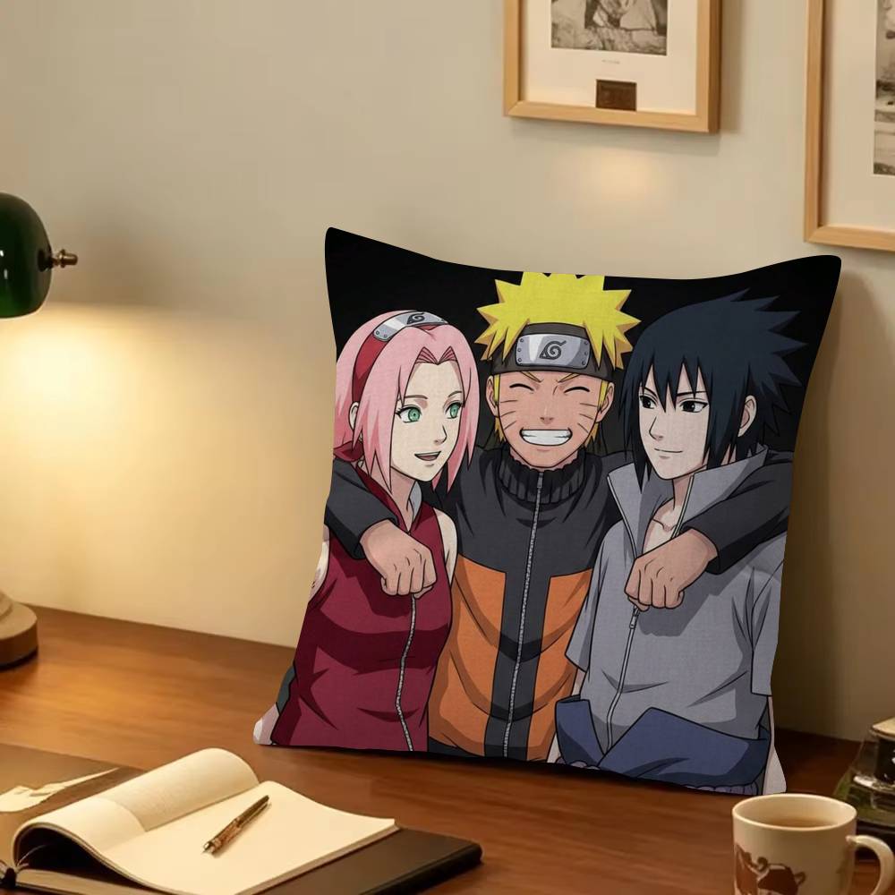 NARUTO anime Cushion Cover Decorative Pillow Sofa Home Decor case pillow cases