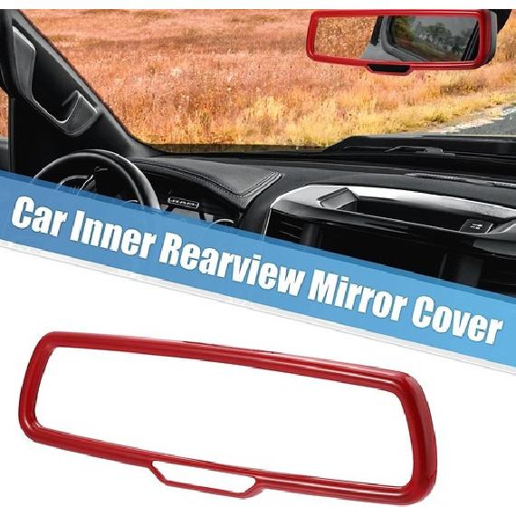 ??Red Car Decorative Trim Molding Frame Bezels Cover Kit For Dodge Charger 2010+