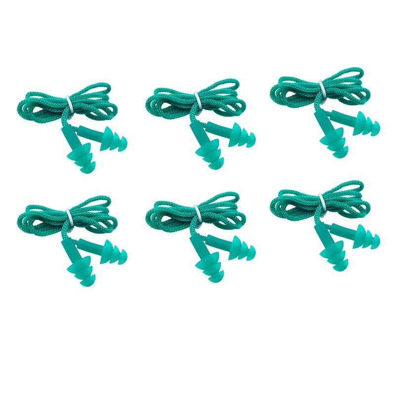 5pcs Noise Protection Earplugs Soundproof Earmuffs Protection Earplugs Reusable Earplugs Sleeping Ear Plugs Security Protection