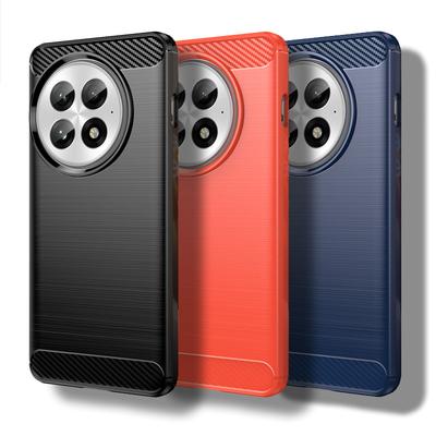 For OnePlus 13 5G Case For OnePlus 13 Cover 6.82 Inch Carbon Fiber Shockproof Silicone Protective Bumper For OnePlus 13