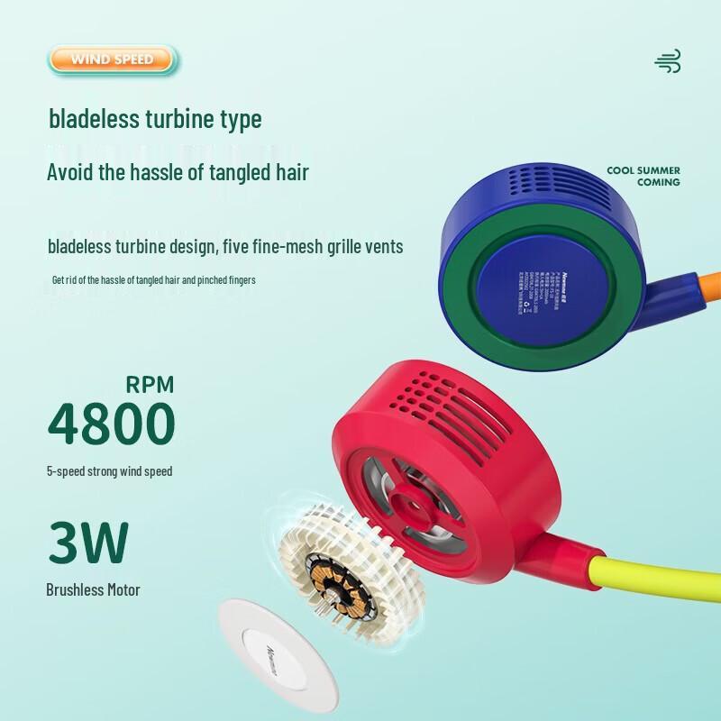 Newmine FS-10 Wearable Neck Fan