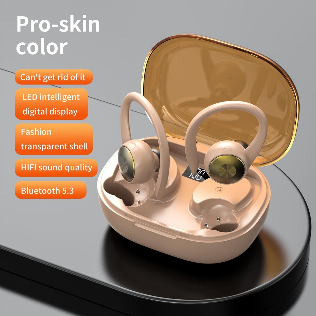Sports Hanging Ear -type Bluetooth Headset Large -capacity Headset Sports Headset