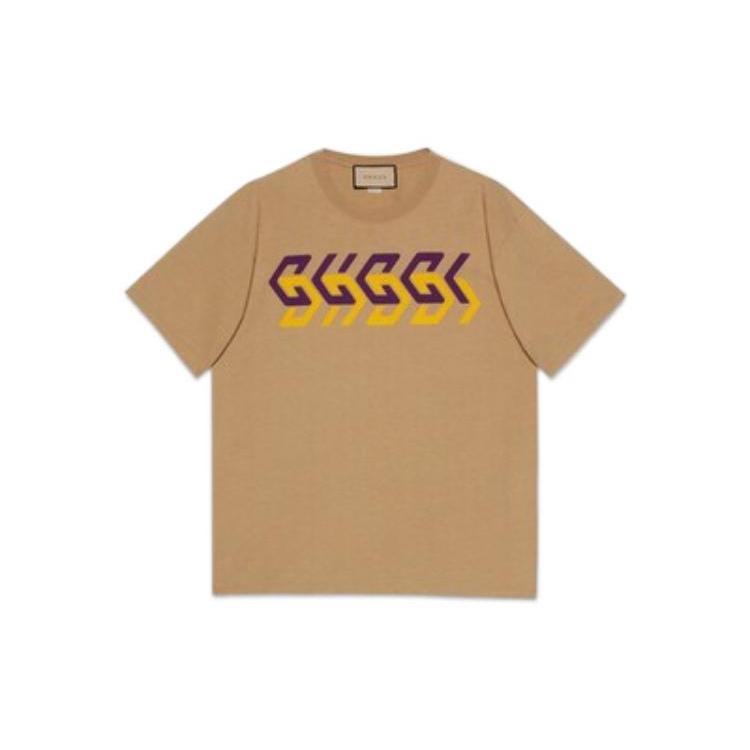 GUCCI Mirror Logo Print T Shirt 616036-XJDV9-2094