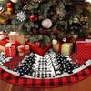 Cross-border Christmas Printed Tree Skirt - Exquisite Holiday Party Decoration Apron