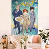 Hetalia World Stars Anime Tapestry Hippie Flower Wall Carpets Dorm Decor Wall Hanging Home Decor