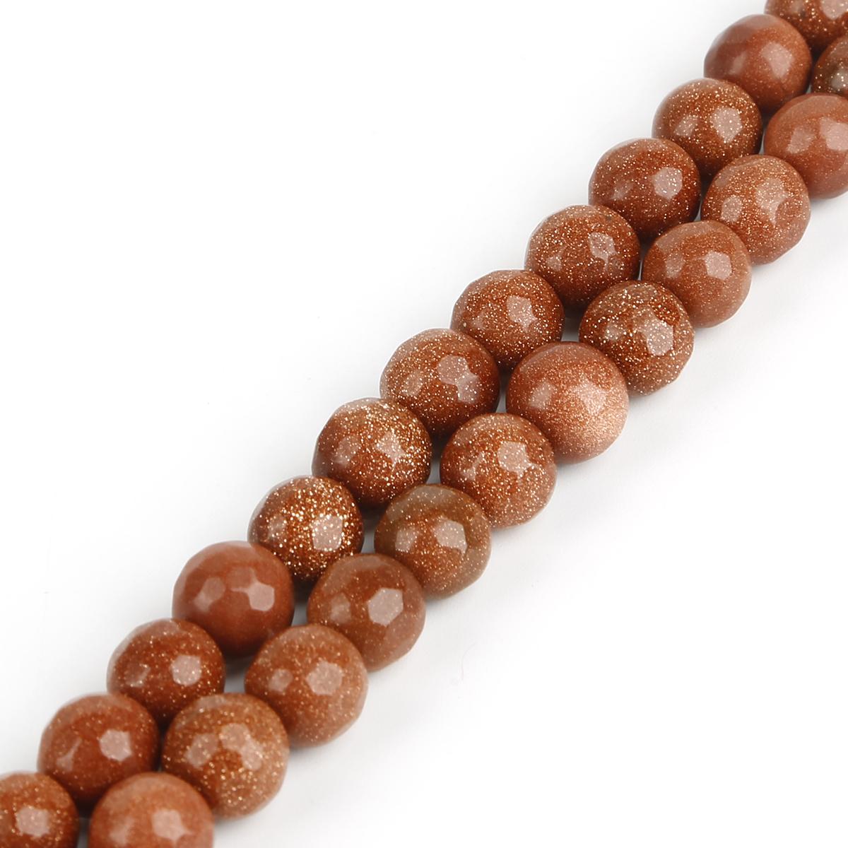 

Граненые круглые бусины из натурального золотого камня диаметром 4–10 мм для изготовления ювелирных изделий своими руками 8mm 47pcs