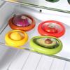 4Pcs Fruit and Vegetable Storage Container Re-usable Food Storage Container Savers for Onions, Lemons, and Tomato