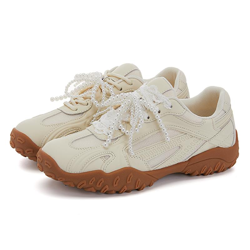 

Fashion AIYUQI Sneakers Shoes For Women 2025 New Women s German Training Shoes Non-slip Large-size Skateboard Casual Female Shoes 43 хаки