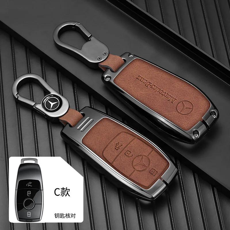 2025 New Fashion Car Remote Key Case Cover Shell For Mercedes Benz A C E S G Class W177 W205 W213 X167 W222 CLA GLE GLB GLS AMG