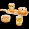 Gaotaibai Nordic Amber Glass Tableware Gift Set