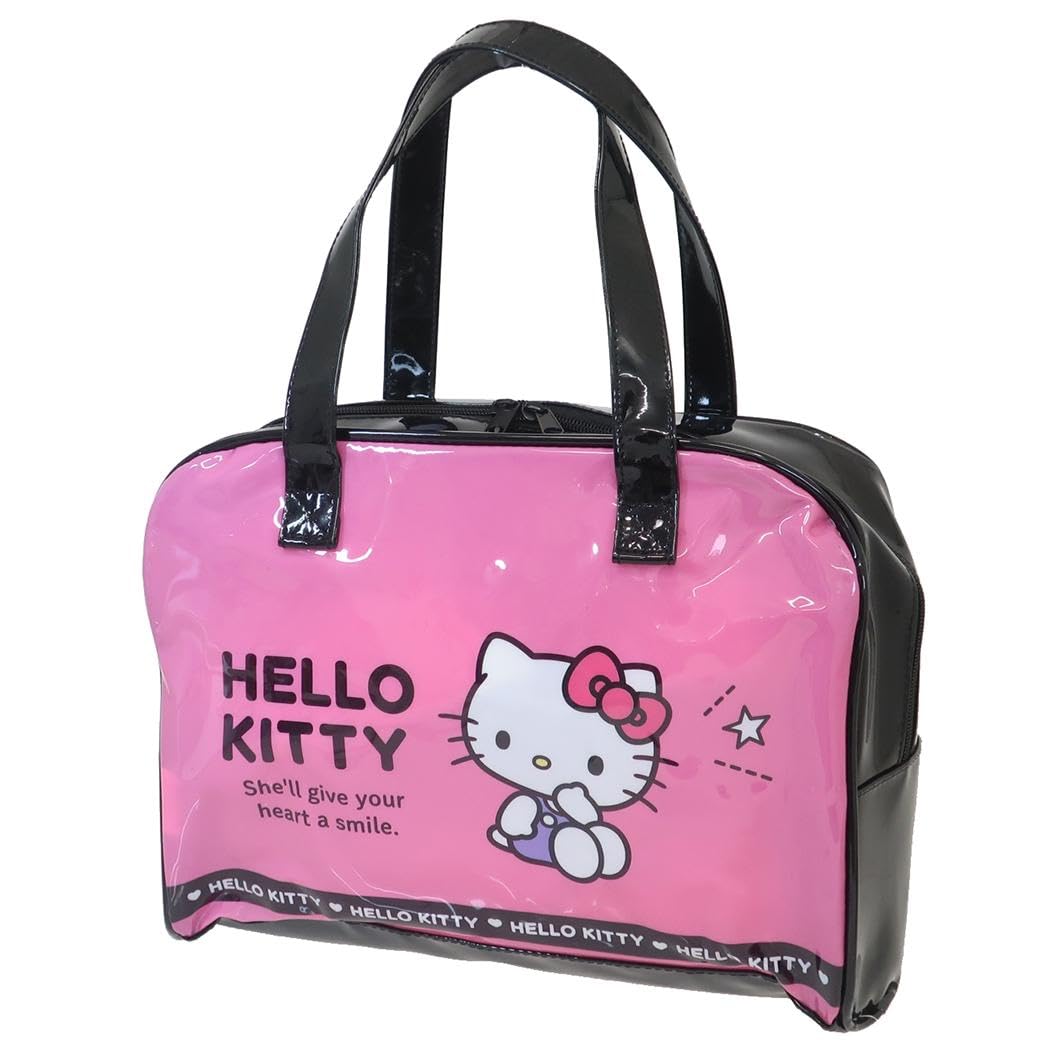 

Sanrio Characters Vinyl Boston Bag Hello Kitty