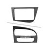 Car Center CD Panel Trim Accessories For Seat Leon 2005 2006 2007 2008 2009 2010 2011 2012 Interior Soft Carbon Fiber