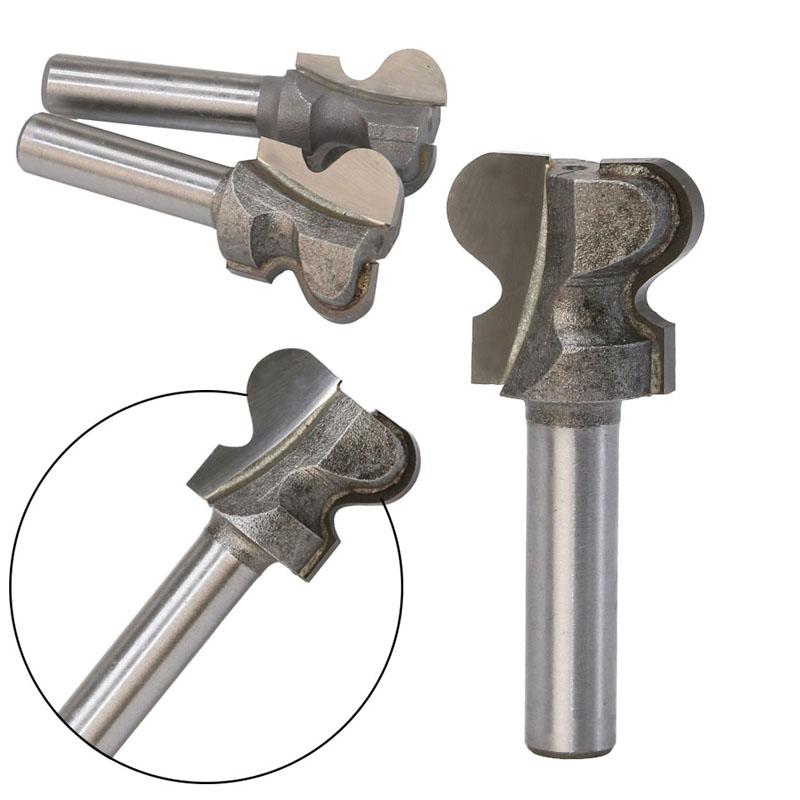 8-mm-Schaft-Fräser für Holz, Industriequalität, Doppelfinger-Bit, Holzbearbeitungswerkzeuge, Holzfräser, Schaftfräser
