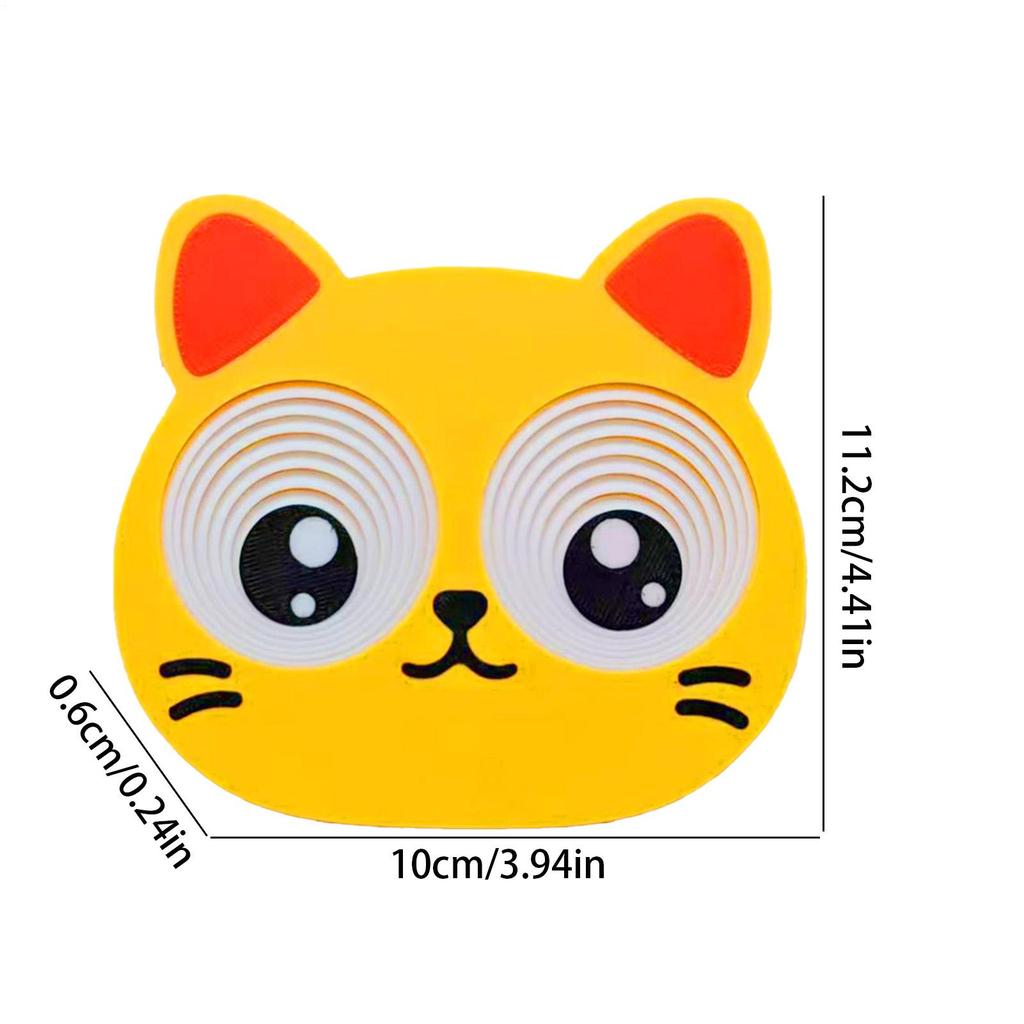 Tischuntersetzer Niedlicher Küchendekorations-Katzenuntersetzer Für Geschirr Tassen Für Einweihung Esstisch Picknick Gäste Bewirten