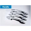 For Hyundai Elantra 2011-2016 Chrome Door Handle Cover  Trim Set of 4Pcs Avante 2012 2013 2014 2015 Accessories Car Styling