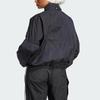 Adidas Adicolor Comfortable Solid Color Fashion Versatile Stand Collar Jacket Women Jacket Black JD2583