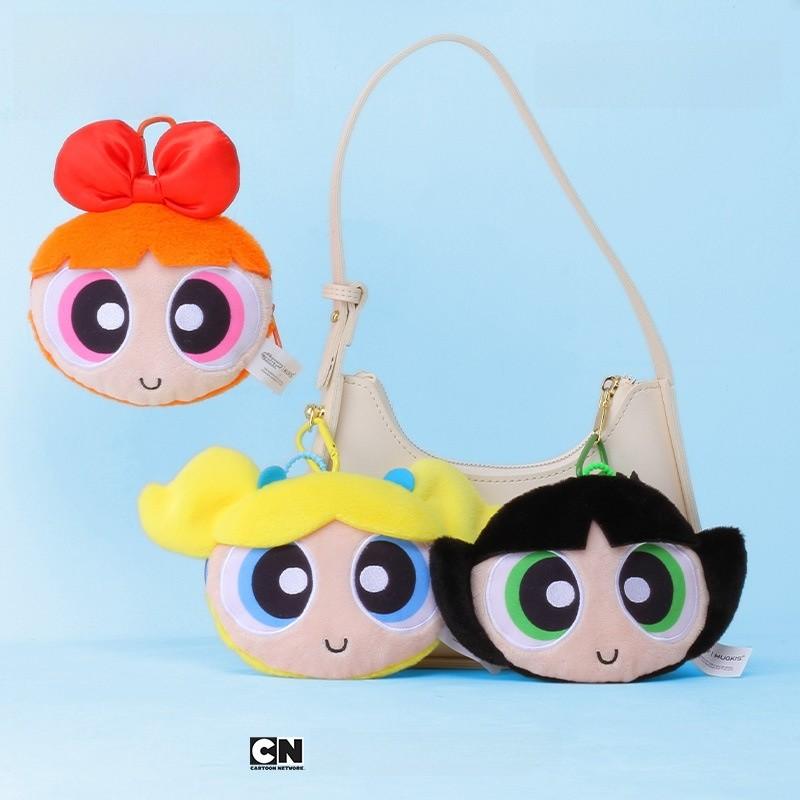 The Girls Powerpuff Season Blossom Buttercup Bubbles Plush Bag Cartoon Children