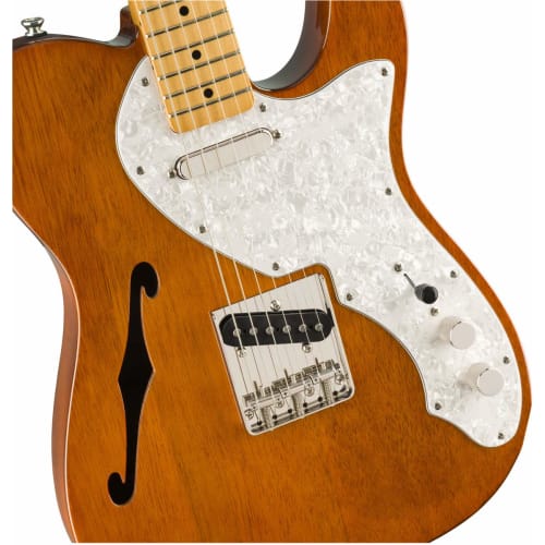Squier by Fender Classic Vibe 60s Telecaster? Thinline, Natural, with Soft Case