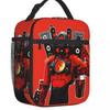 Cartoon Animation Lunch Bag Children'S Fully Printed 3D Digital Thermal Insulation Bag Portable Outdoor Picnic Bag
