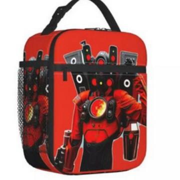 Cartoon Animation Lunch Bag Children'S Fully Printed 3D Digital Thermal Insulation Bag Portable Outdoor Picnic Bag