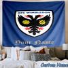 Custom Name Afc Wimbledon Crest Printed Tapestry, for Bedroom,Livingroom, Dormitory, Large Wall Decor, Fabric Decor Fan Birthday Gifts
