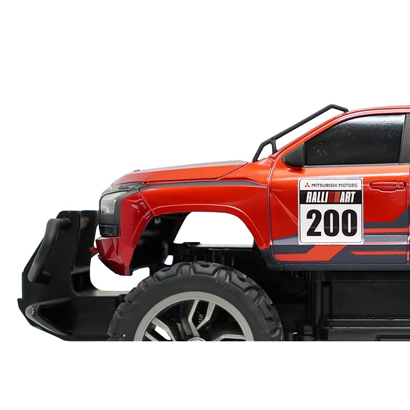 Happinet 1/20 Scale R/C Mitsubishi Triton Rally Car for Ages 6 and Up