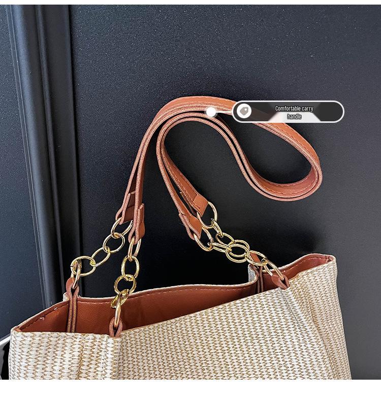 Minmin Teksturowana Torba Crossbody Podpachowa na Ramię - Damska Modna Torba do Dojazdów