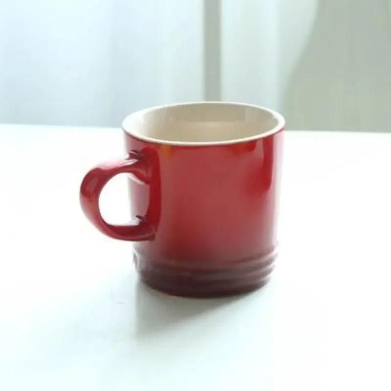 Cană cu Culoare Gradient Cănă Creativă pentru Lapte Cafea Ceașcă pentru Mic Dejun Birou Acasă Ceașcă de Ceai Coreeană pentru Cadourile Iubitorilor Articole pentru Băut