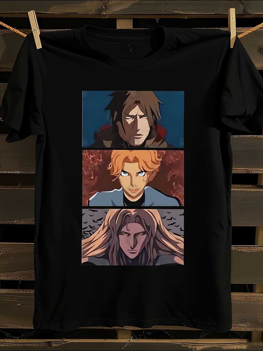 Castlevania Trevor Belmont Video Game T-Shirt M