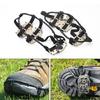 Antislip Ice Shoe Crampons with Spikes for Winter Outdoor and Skiing, 24 Teeth Ice Snow Spikes Grip for Boot and Shoe