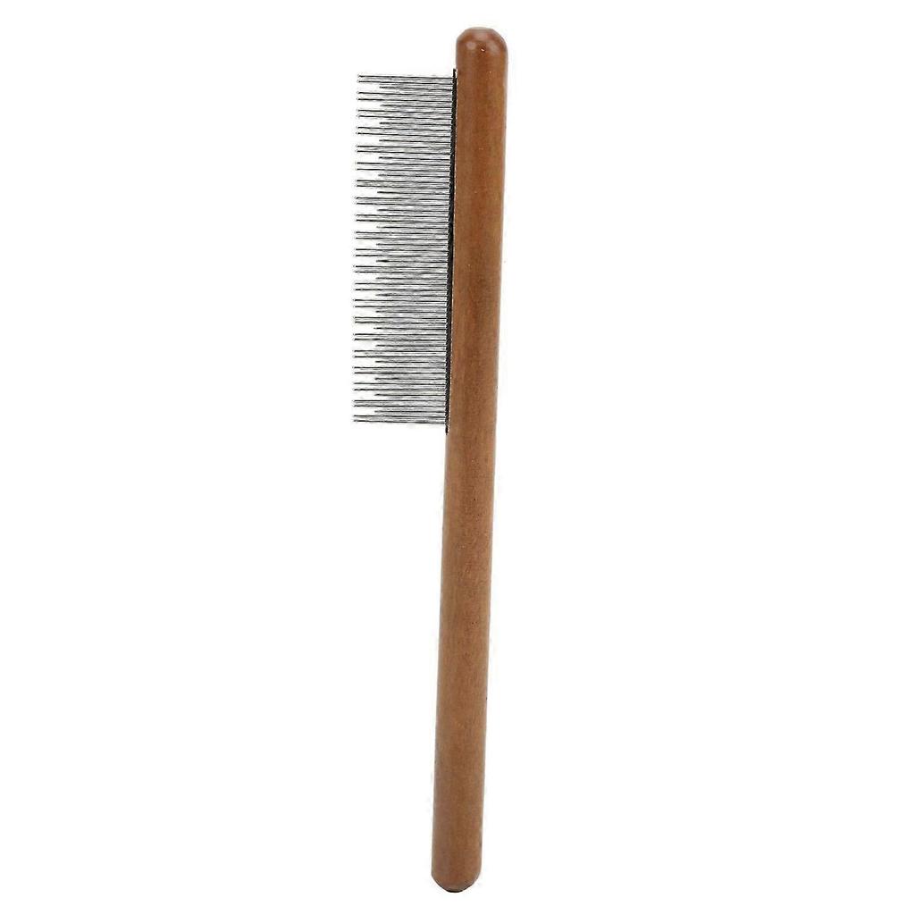 2025 Latest Model Cat and Dog Comb Remove Floating Hair Reusable Wood Pet Open