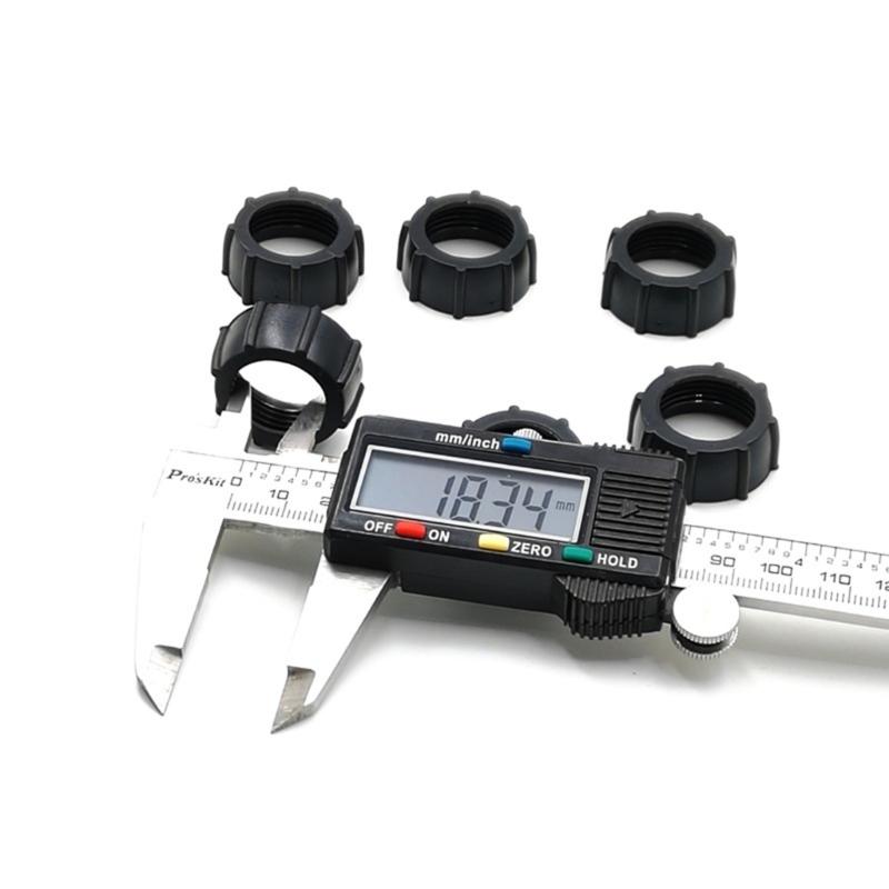 6 ks Náhradních utahovacích matic pro 17mm kulové klouby v držácích do vozidla, magnetických držácích a bezdrátových nabíječkách