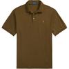 Polo Logo Slim Fit Short Sleeve Polo Shirt Men Tops Brown 710704319-172