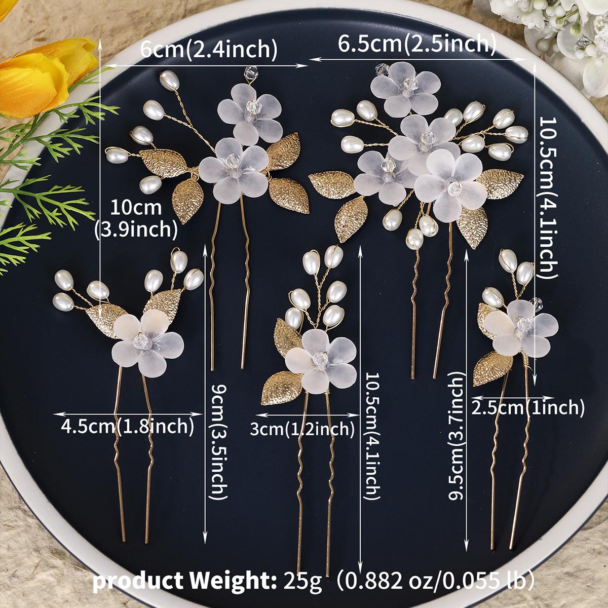 

Новый китайский свадебный головной убор, белая акриловая заколка для волос с цветком, красивая ретро-украшение для свадьбы, заколка для волос ручной работы