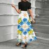 Short Sleeve Women's Dress Casual Flowy A-Line Midi Tshirt Dresses With Pockets Crewneck Vocation Boho Beach Sundress