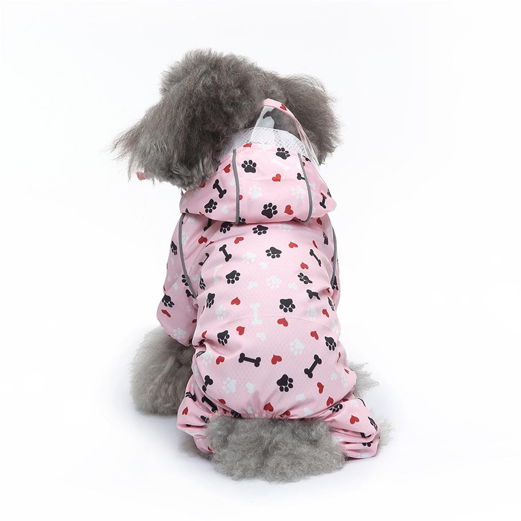 Dog Sweatshirt, Dog Shirts Pet Sweatshirt Clothing, Reflective Dog Raincoat