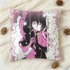 Columbina Doublesided Printed Square Decorative Cushion Cover for Sofa Living Room Home Decor