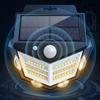 Multifunctional Solar Lamp Outdoor Garden Decoration Solar LED Light Waterproof Sunlight Powered Spotlight with Motion Sensor